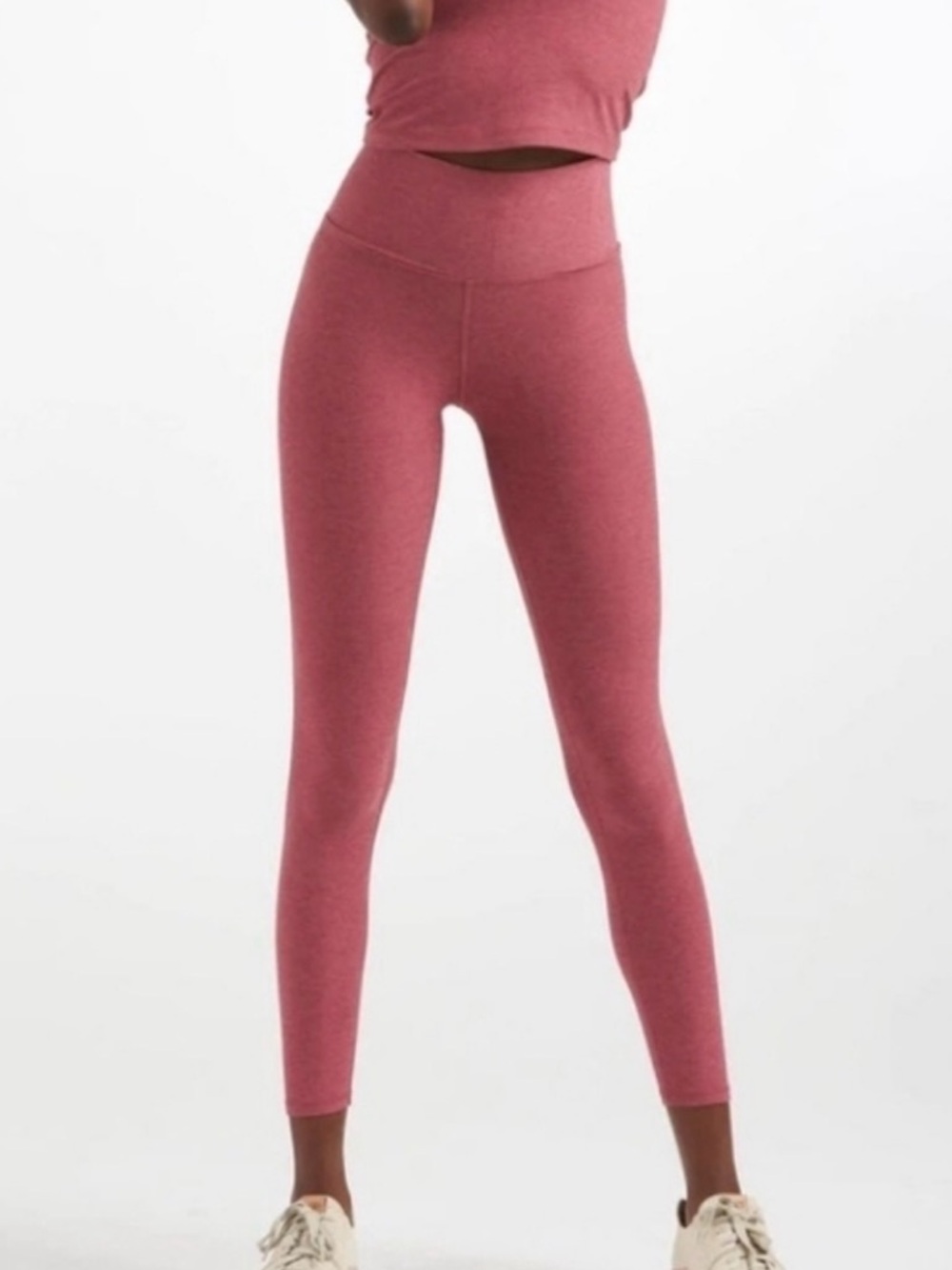 Vuori Clean Elevation Leggings Desert Rose Heather Medium